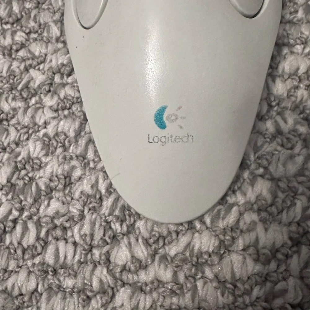 Logitech White Marble Mouse